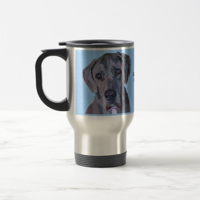 Great Dane Silver Merle Mug (Left)