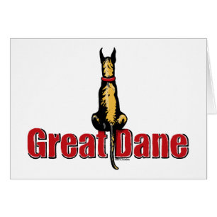 Great Dane Sit Brindle