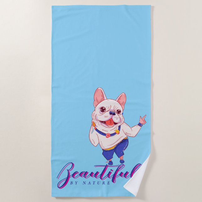 Great Dane Steampunk   Beach Towel (Front)