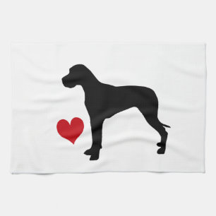 Great Dane Tea Towel