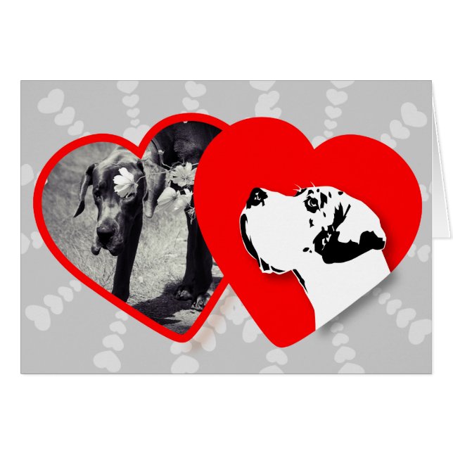 Great Dane Template Card (Front Horizontal)