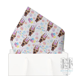 Great Dane Tissue Paper