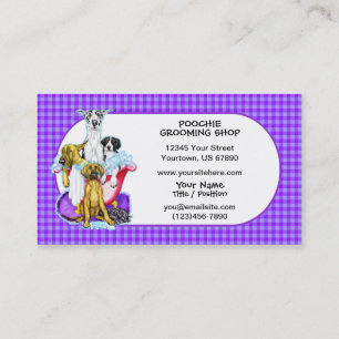 Great Dane Tub Full Business Cards