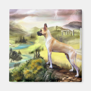 Great Dane Valley of Zeus Magnet