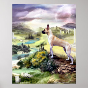 Great Dane Valley of Zeus Poster