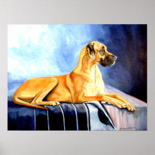 Great Dane Wall Print Poster