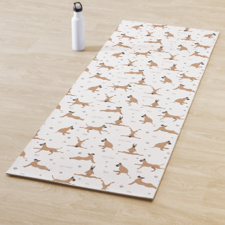 Great Dane yoga pose Mat