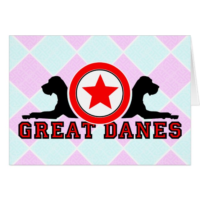 Great Danes (Front Horizontal)