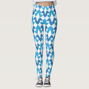 Great Danes blue Leggings