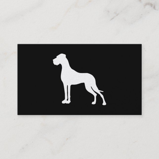 great danes business card (Front)