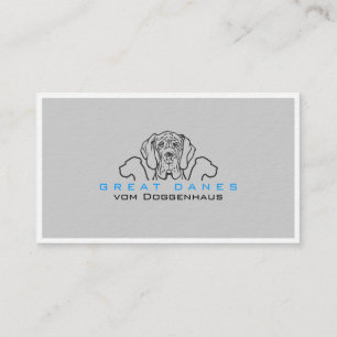 Great Danes Business Cards