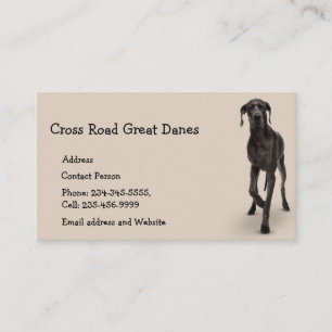 Great Danes Dog Pet Animal  Business Card Magnet