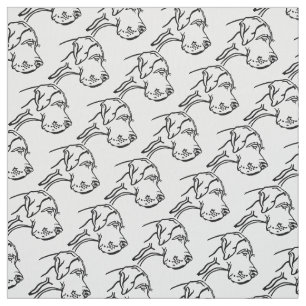 Great Danes on cotton Fabric
