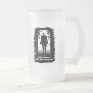 Great Dangles (Hockey) Frosted Glass Beer Mug