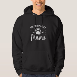 Great Danoodle Mama Mum Funny Great Dane Poodle Mi Hoodie