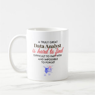 Great Data Analyst Personalized Name Gift Coffee Mug