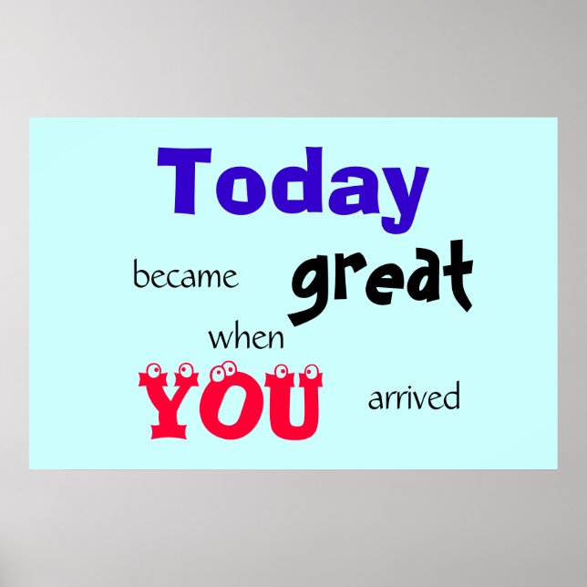 Great Day Poster (Front)