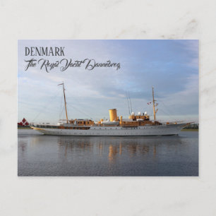 Great Denmark, The Royal Yacht Dannebrog Postcard! Postcard