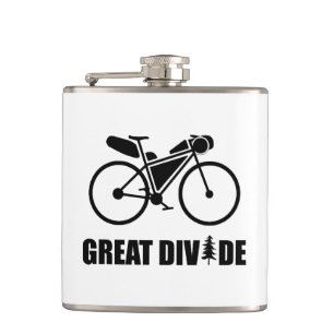 Great Divide Bikepacking Route Hip Flask