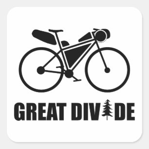 Great Divide Bikepacking Route Square Sticker