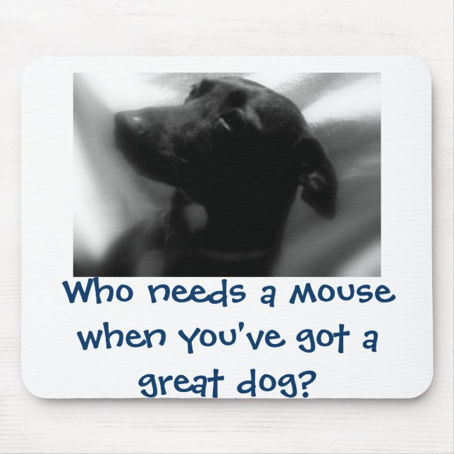 Great Dog Mouse Mat (Front)