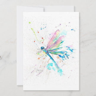 Great Dragonfly Colourful | Cute Gift For Mothers  Announcement
