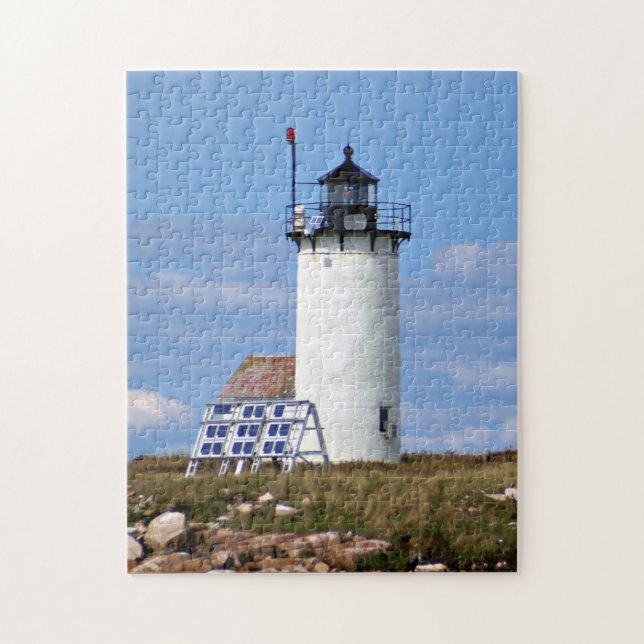 Great Duck Island Lighthouse, Maine Jigsaw Puzzle (Vertical)