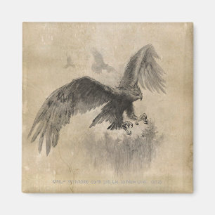 Great Eagles Sketch Magnet