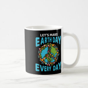 Great Earth World Globe Earth Day Environmental Pr Coffee Mug