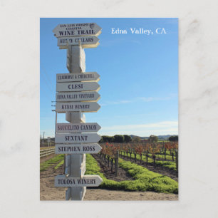 Great Edna Valley Postcard! Postcard