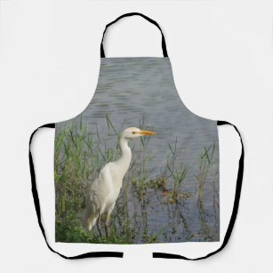 Great egret apron