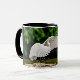 Great Egret Mug