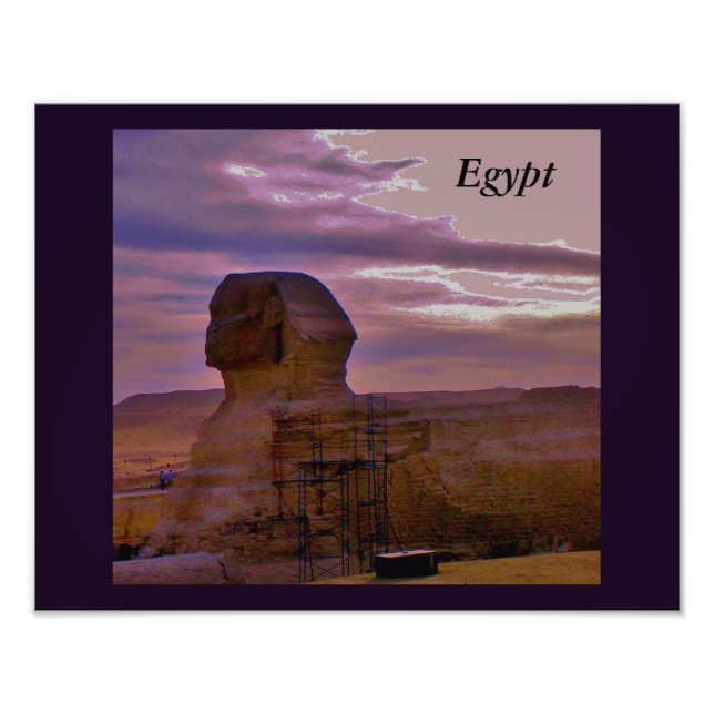 Great Egyptian Sphinx Photo Print (Front)