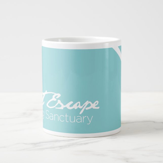 Great Escape Mustang Sanctuary Logo Jumbo Mug (Front)