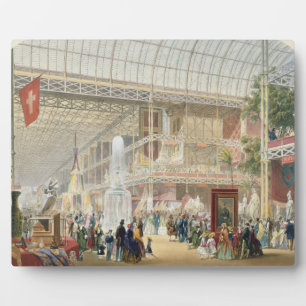 Great Exhibition, 1851: Central Transept of the Cr Plaque