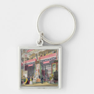 Great Exhibition, 1851: France No.1, display of fa Key Ring