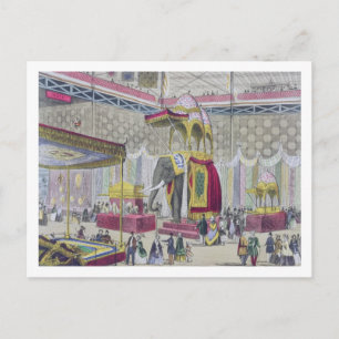 Great Exhibition, 1851: Indian Department from Int Postcard