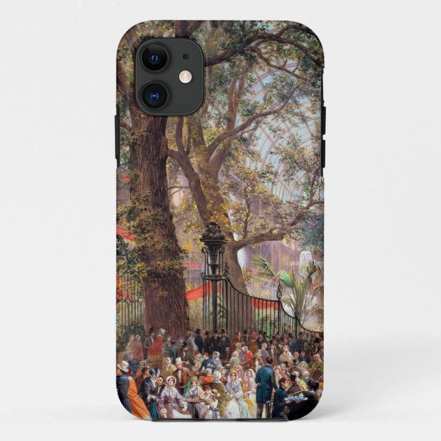 Great Exhibition, 1851: interior Case-Mate iPhone Case (Back)