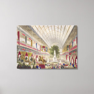 Great Exhibition, 1851: South Transept, from Inter Canvas Print