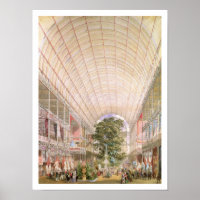 Great Exhibition of 1851. Decoration of the transe
