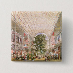 Great Exhibition of 1851. Decoration of the transe 15 Cm Square Badge