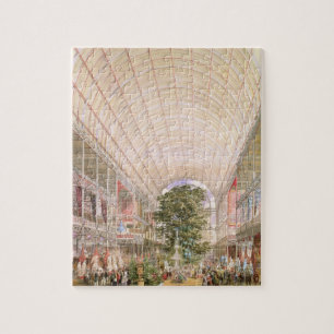 Great Exhibition of 1851. Decoration of the transe Jigsaw Puzzle