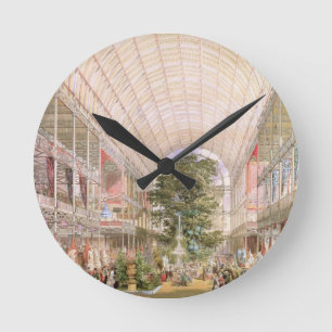 Great Exhibition of 1851. Decoration of the transe Round Clock