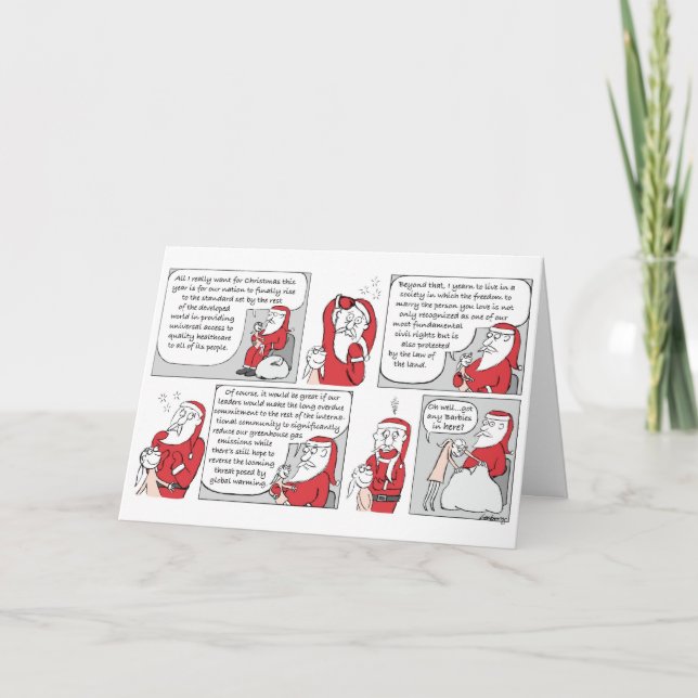 Great Expectations Holiday Card (Front)