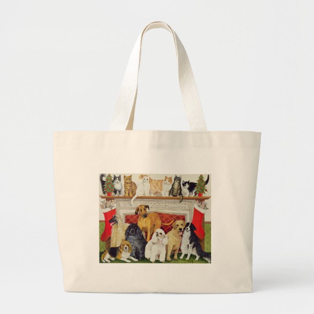 Great Expectations Large Tote Bag (Front)