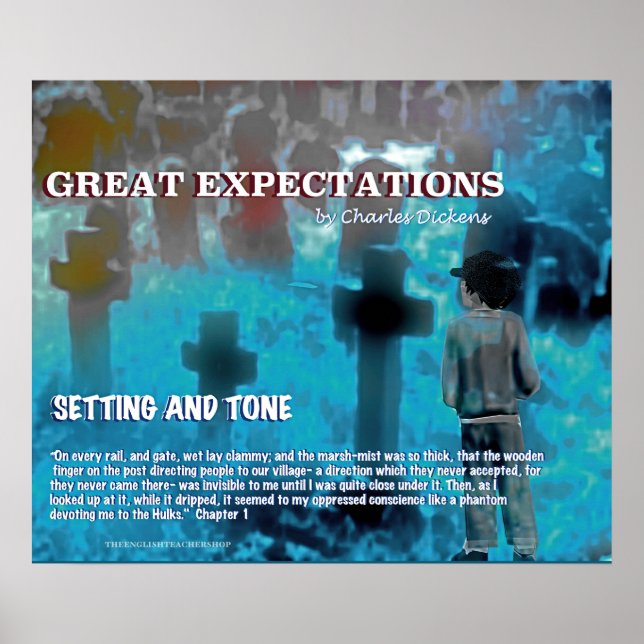 Great Expectations Setting and Tone Poster (Front)