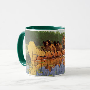 Great Explorers by Remington, Vintage Pioneers Mug