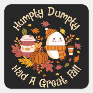 Great Fall Square Sticker