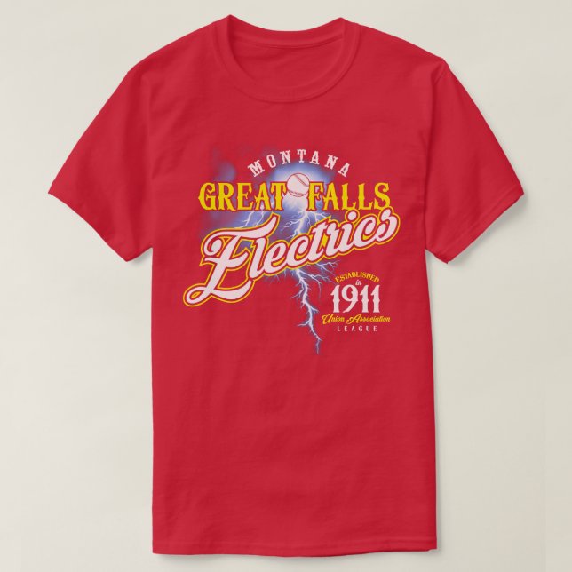 Great Falls Electrics T-Shirt (Design Front)