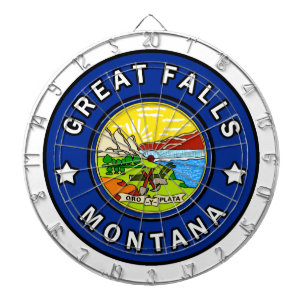Great Falls Montana Dartboard